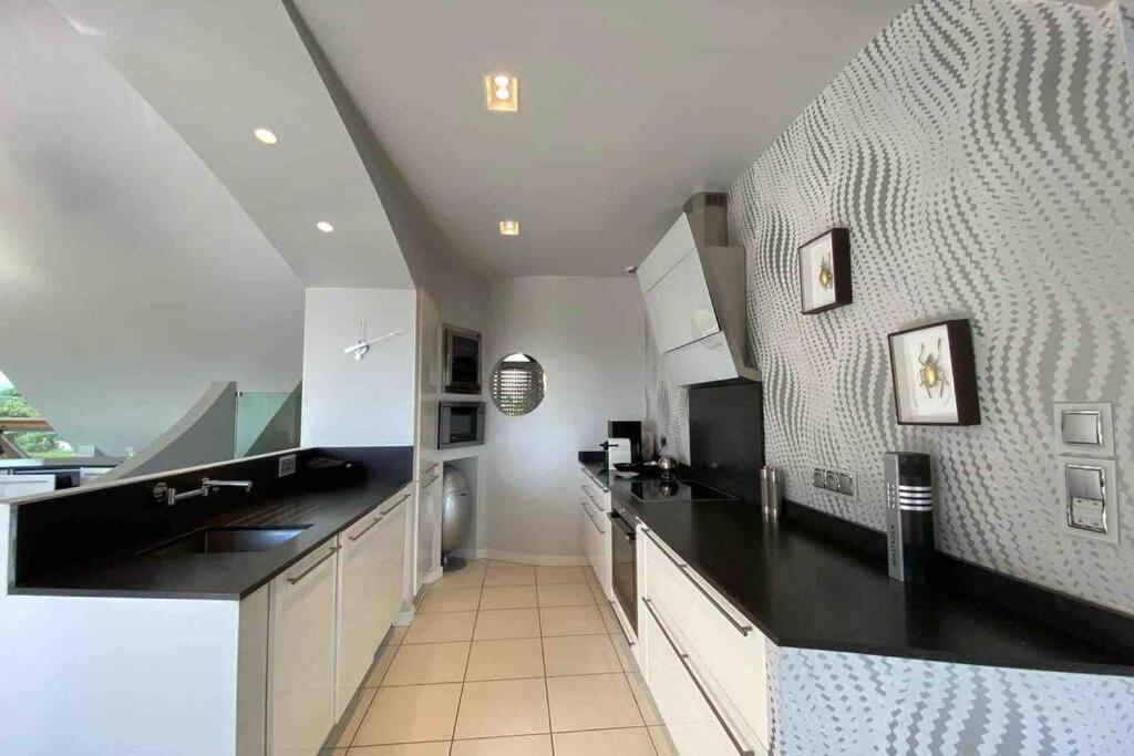 Appartement d'exception avec vue mer Gicquel Extérieur photo