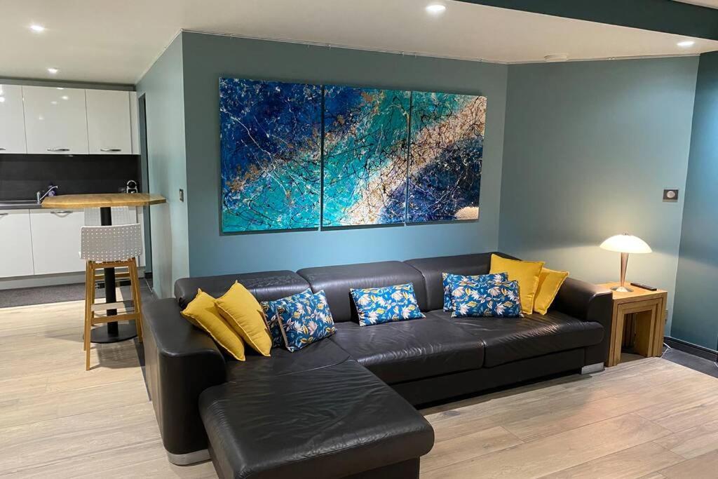 Appartement d'exception avec vue mer Gicquel Extérieur photo